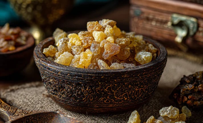 Отпушване с тамян и въздействието му върху въздуха